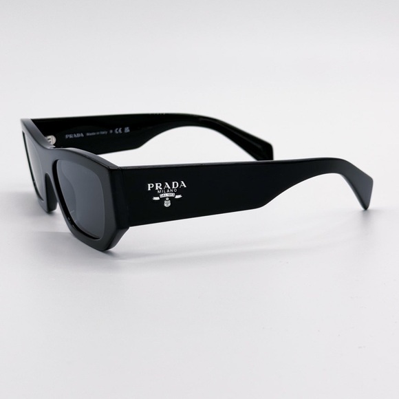 NEW PRADA PRA01S 1AB5S0 CAT EYE PRADA SUNGLASSES SPR A01 BLACK PR A01S - Picture 7 of 13